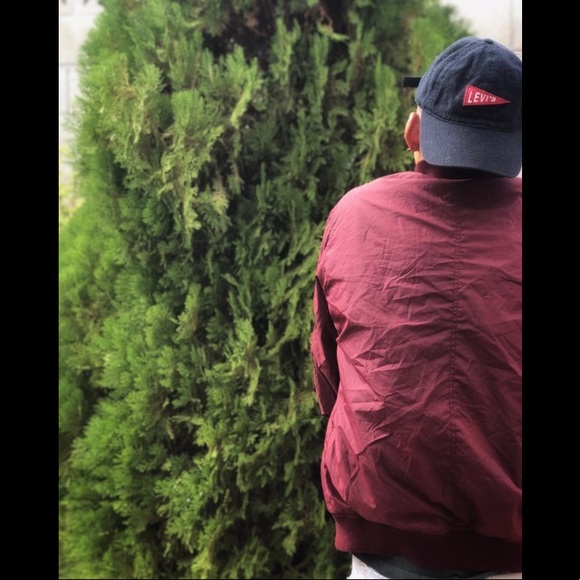 (Red) Bomber Jacket (H&M) L.O.G.G - Picture 6 of 8